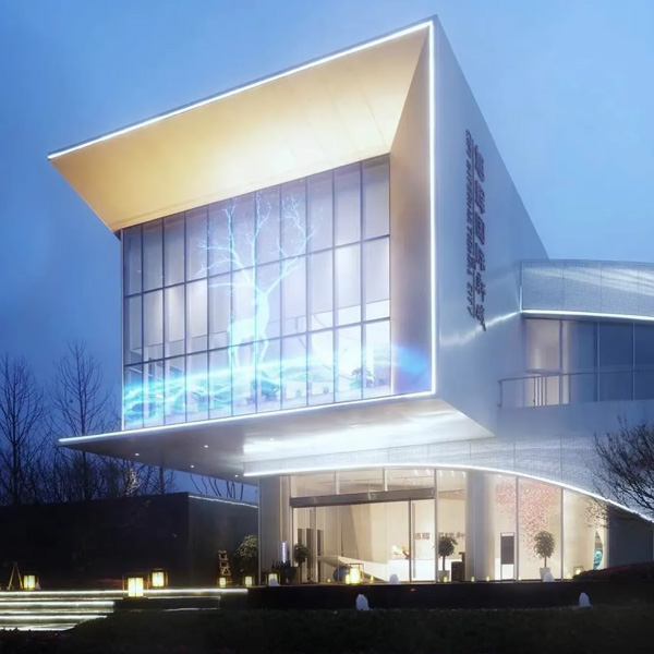 光電玻璃幕墻LED發光玻璃(圖2) 光電玻璃幕墻LED發光玻璃(圖2)