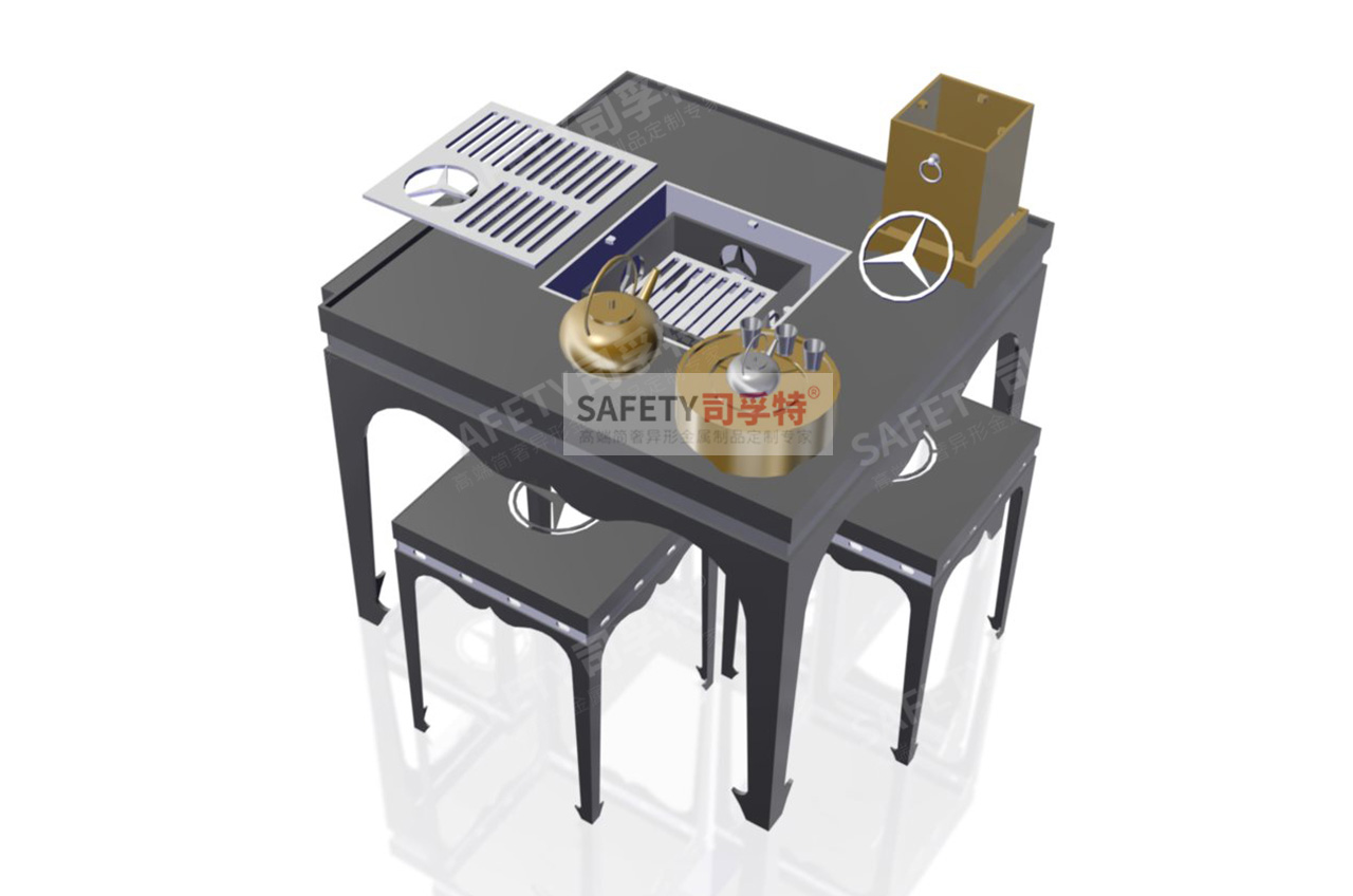 “圍爐煮茶”為什么火？年輕人追捧是有原因的-司孚特圍爐茶桌(圖6)