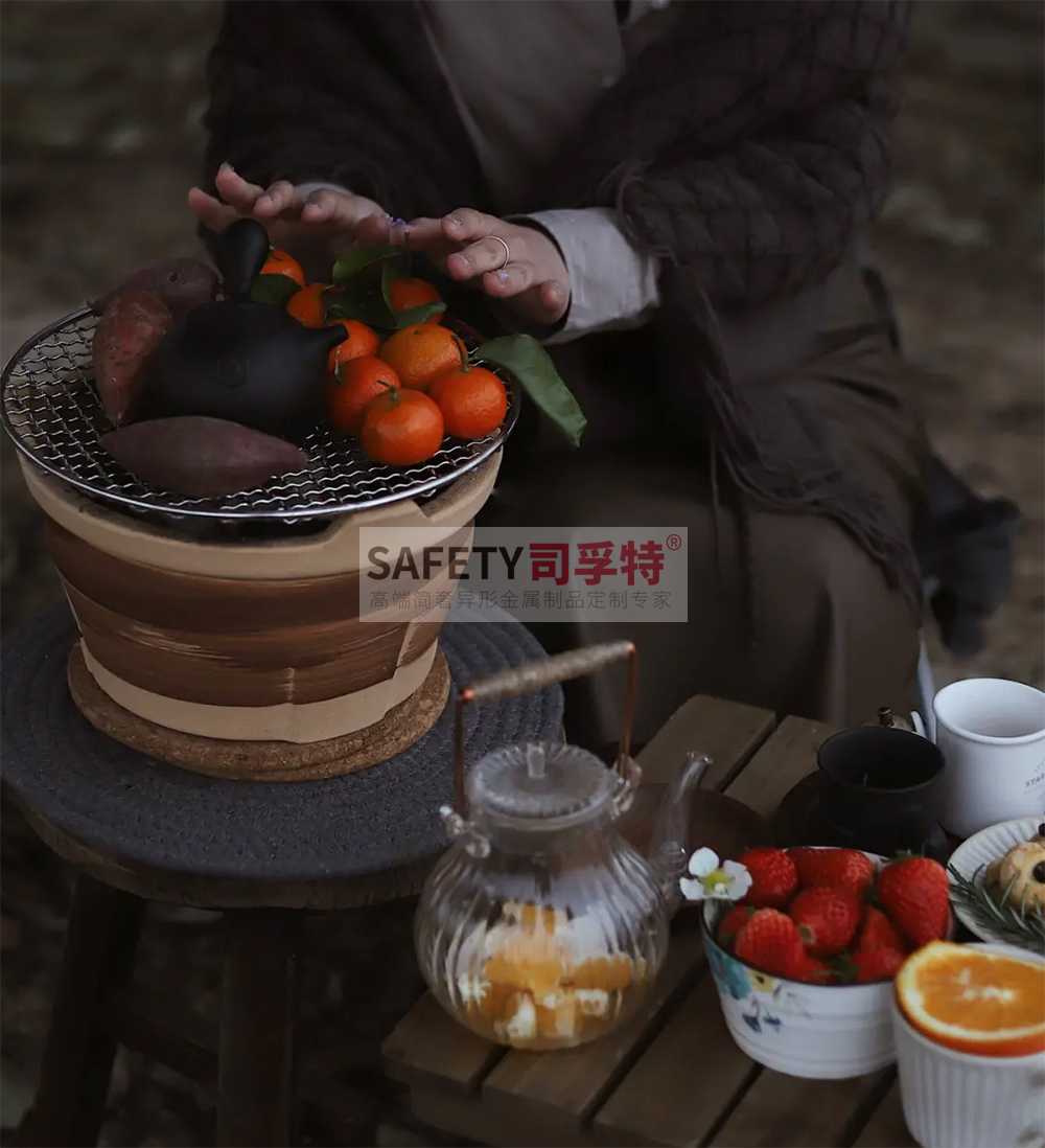 圍爐煮茶小貼士：火災、中毒、燙傷需防范[精制鋼圍爐茶桌](圖3)