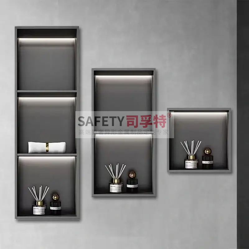 現代不銹鋼壁龕，墻內收納空間設計首選[司孚特不銹鋼壁龕](圖3)